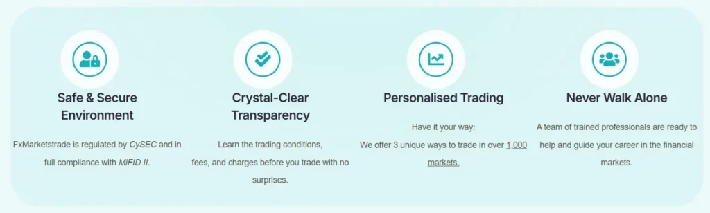 FXMarkets Trade 1 screen