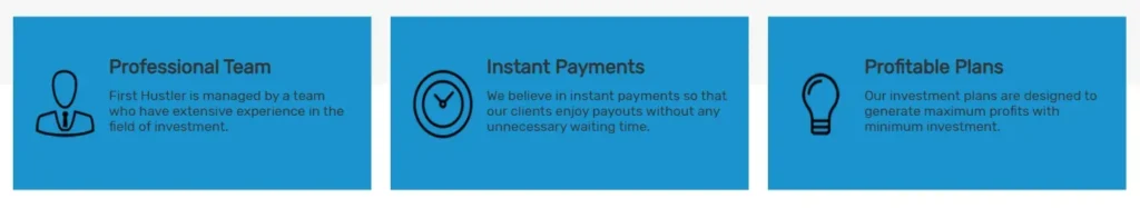 First Hustler 1 screen