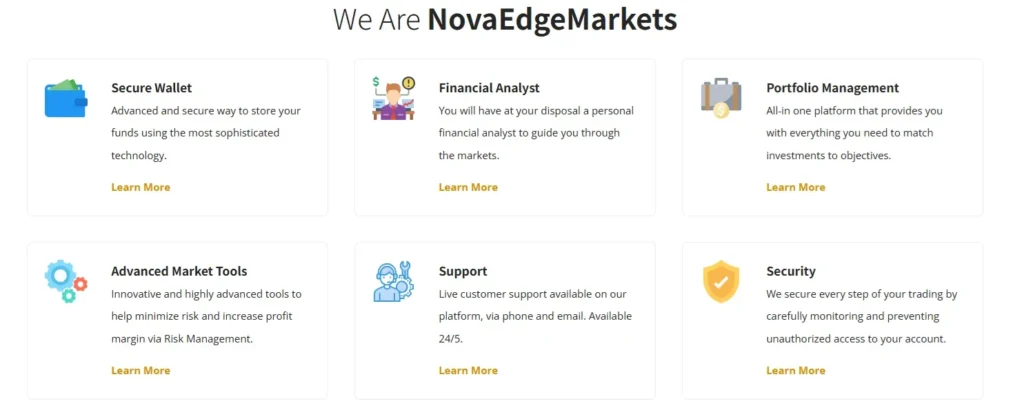 Nova Edge Markets 1 screen