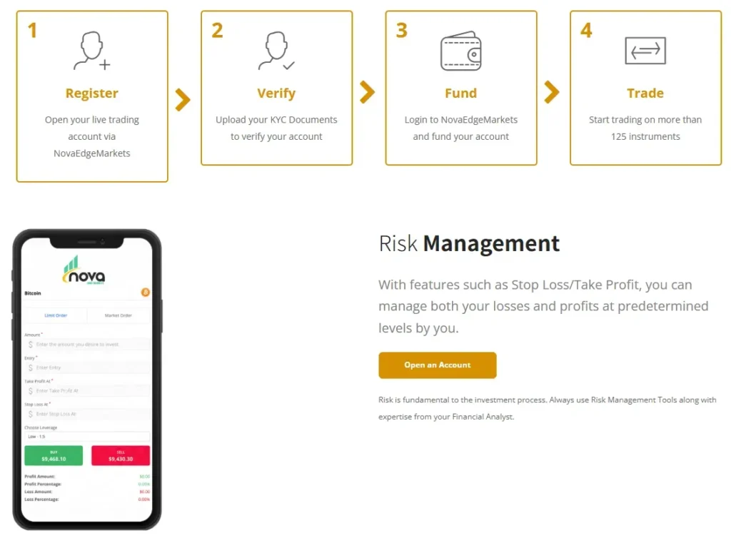 Nova Edge Markets 2 screen
