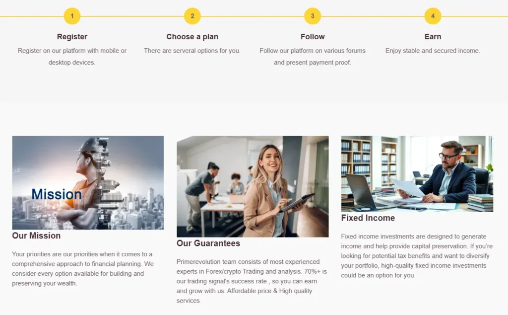 Primerevolution 2 screen