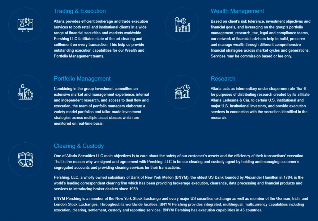 Allaria Securities 2 screen