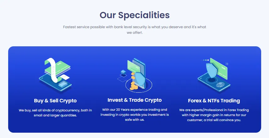 Chain Crypto 1 screen