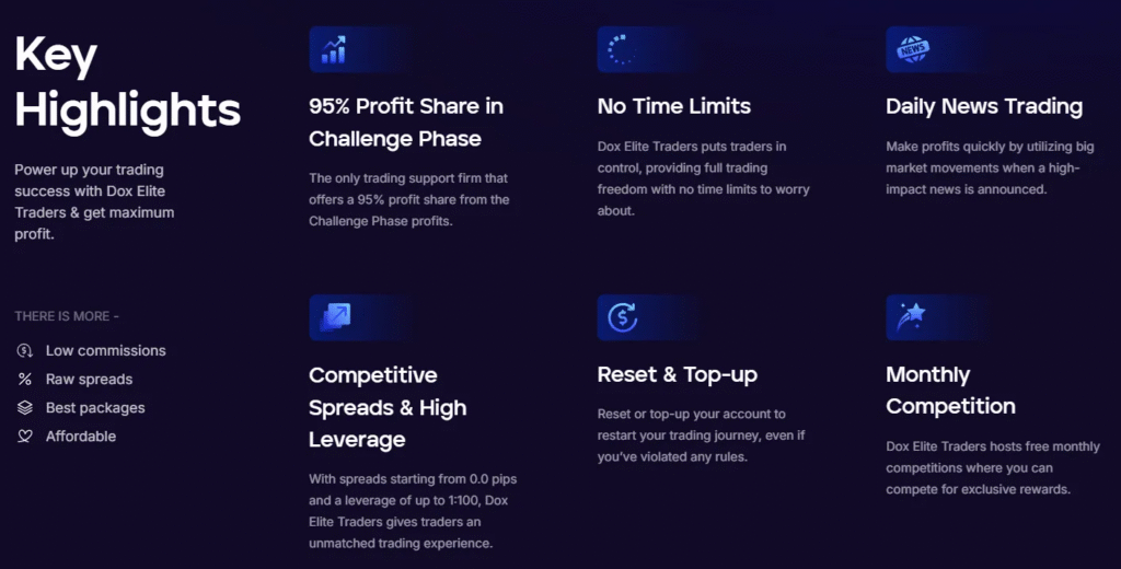 Dox Elite Traders 1 screen