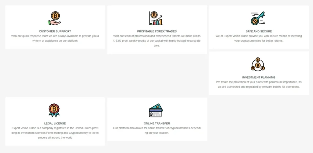 Expert Vision Trade 1 screen