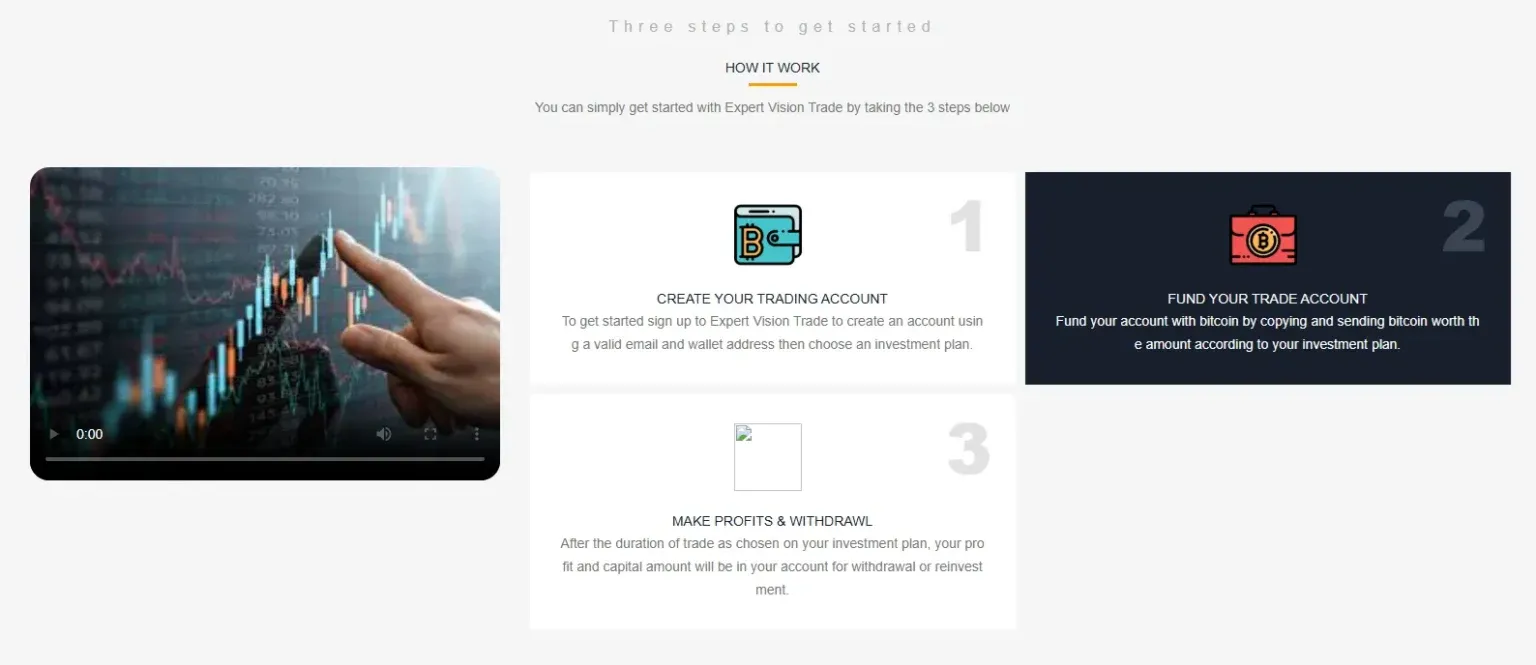 Expert Vision Trade 2 screen
