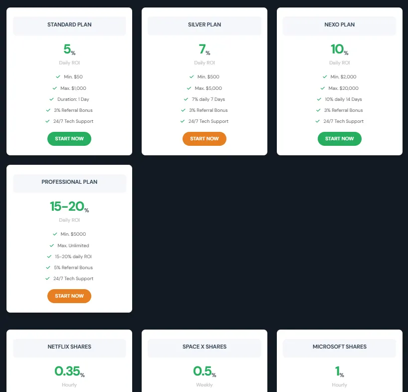 TradeMaxFlux 2 screen