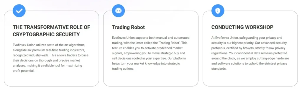 Evofinvex Union 1 screen