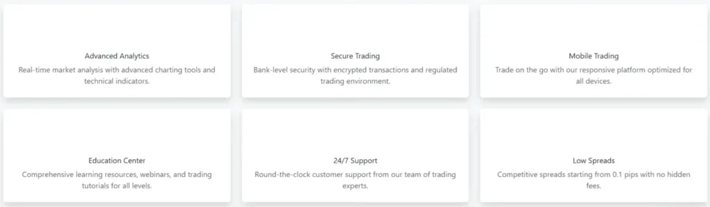 Green Trust Trades 1 screen