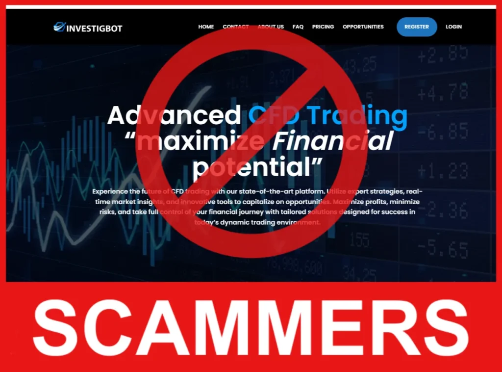 Investigbot face screen