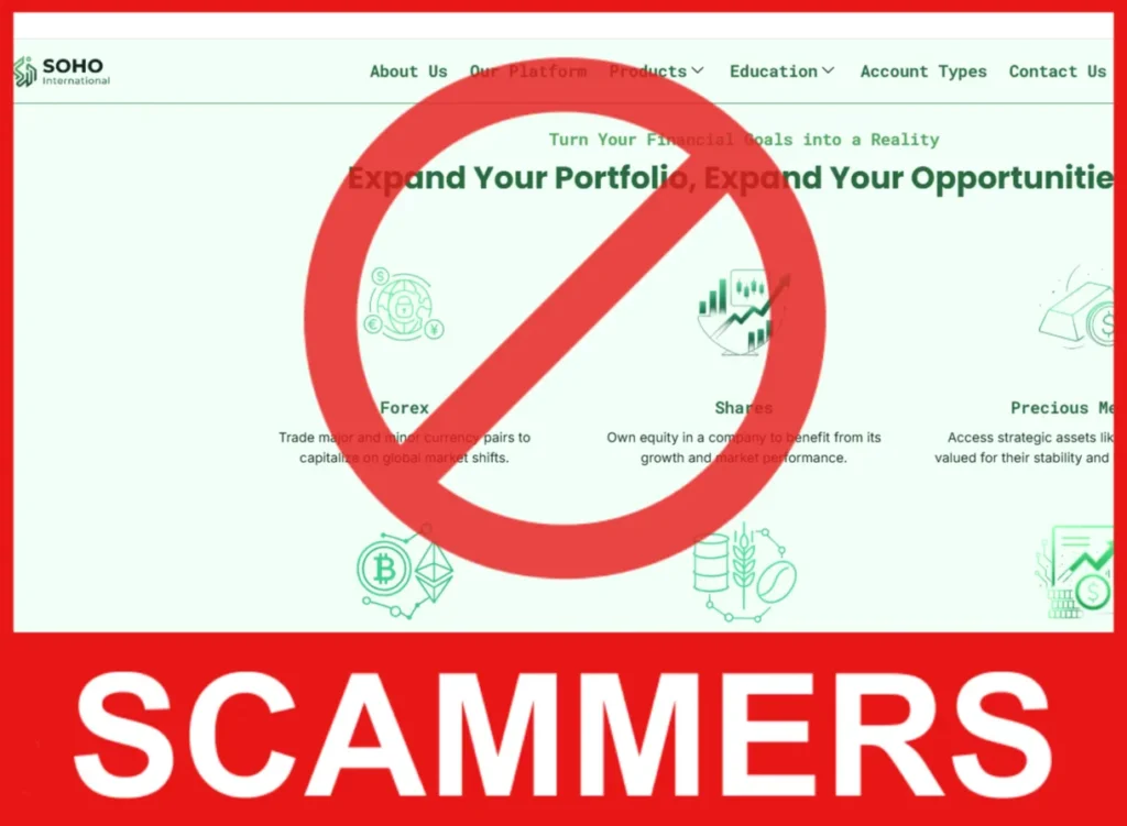 Soho International face screen