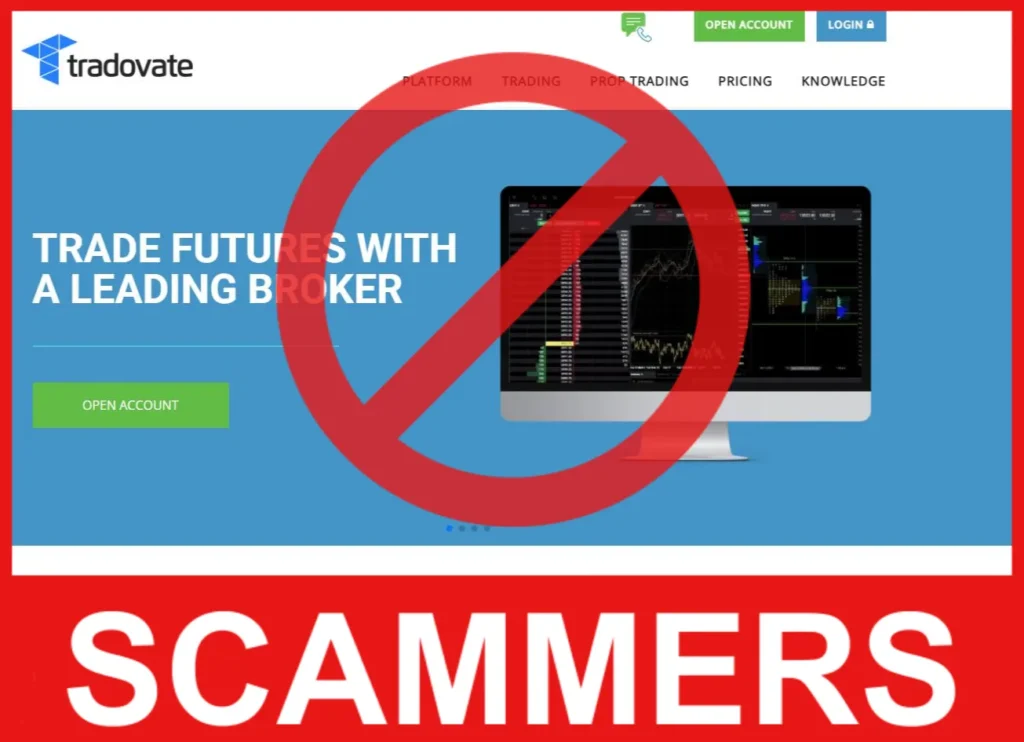 Tradovate face screen