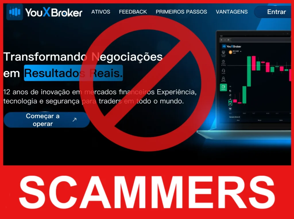 YouXBroker face screen
