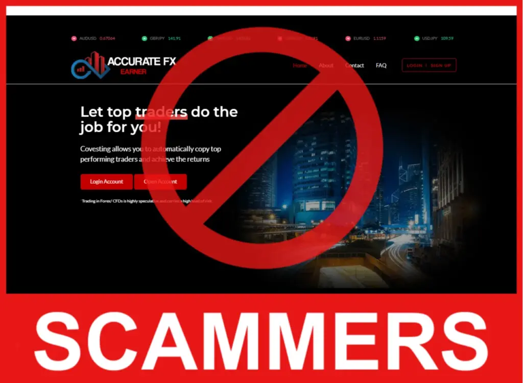 Accurate FX Earner face screen