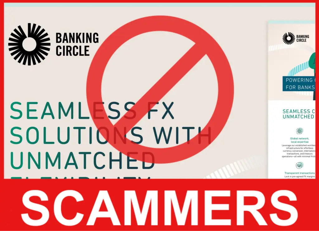 Banking Circle face screen