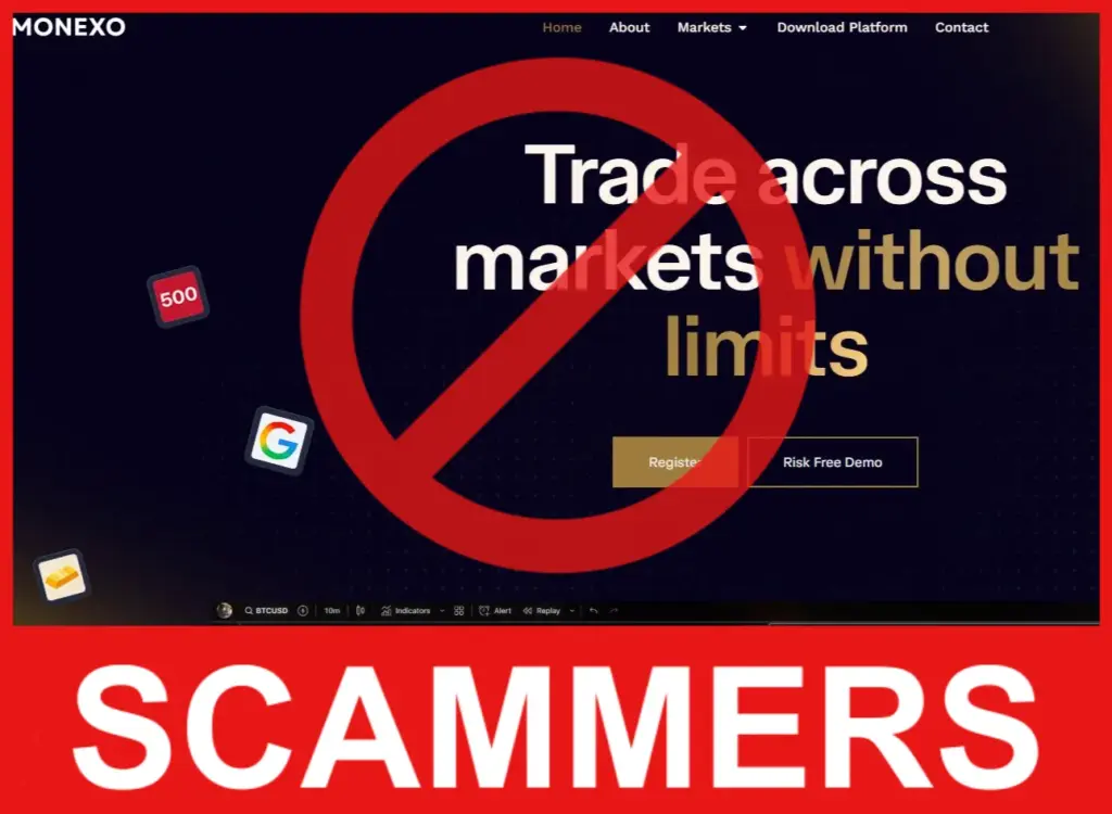 Monexo Capital face screen