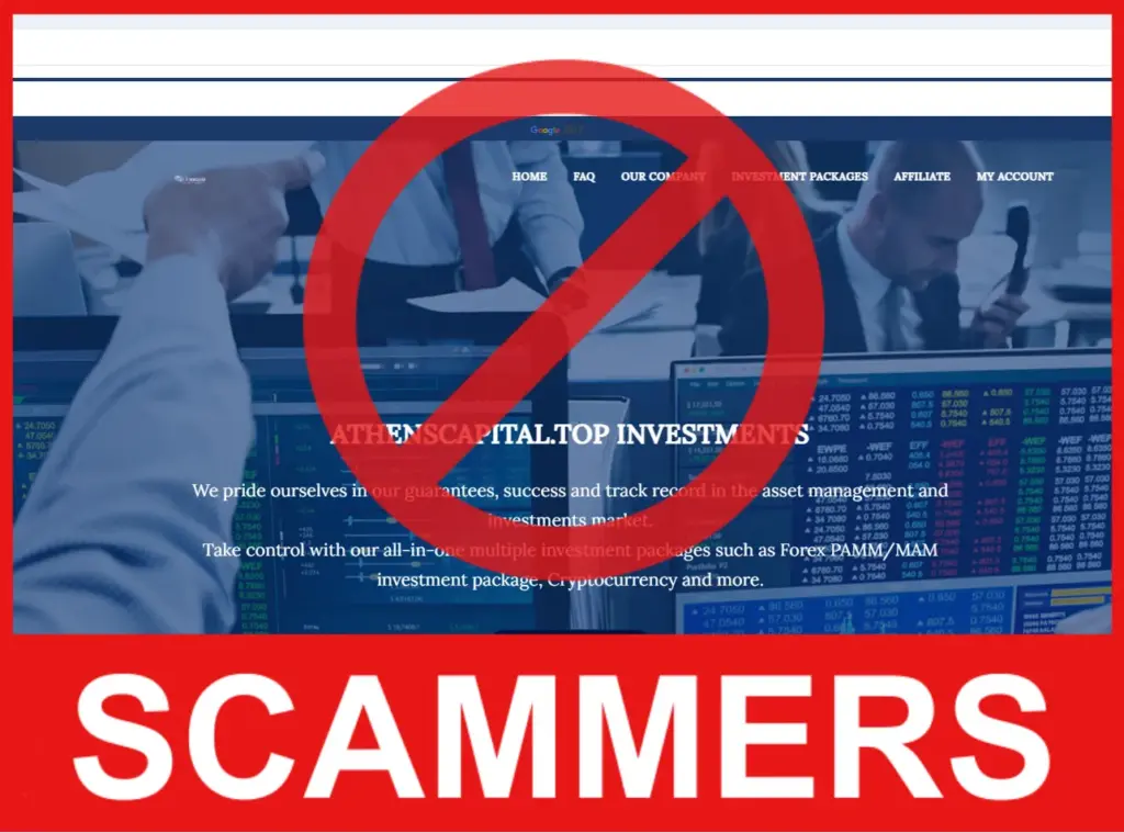 Athenscapital.top face screen