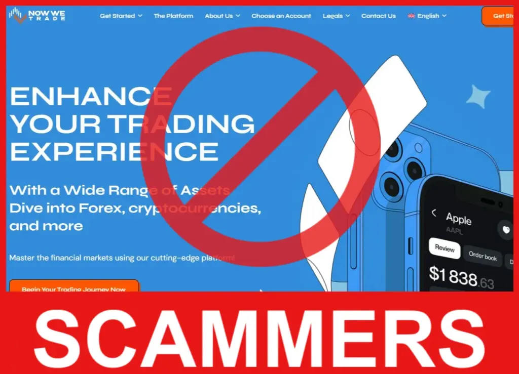 Now We Trade face screen