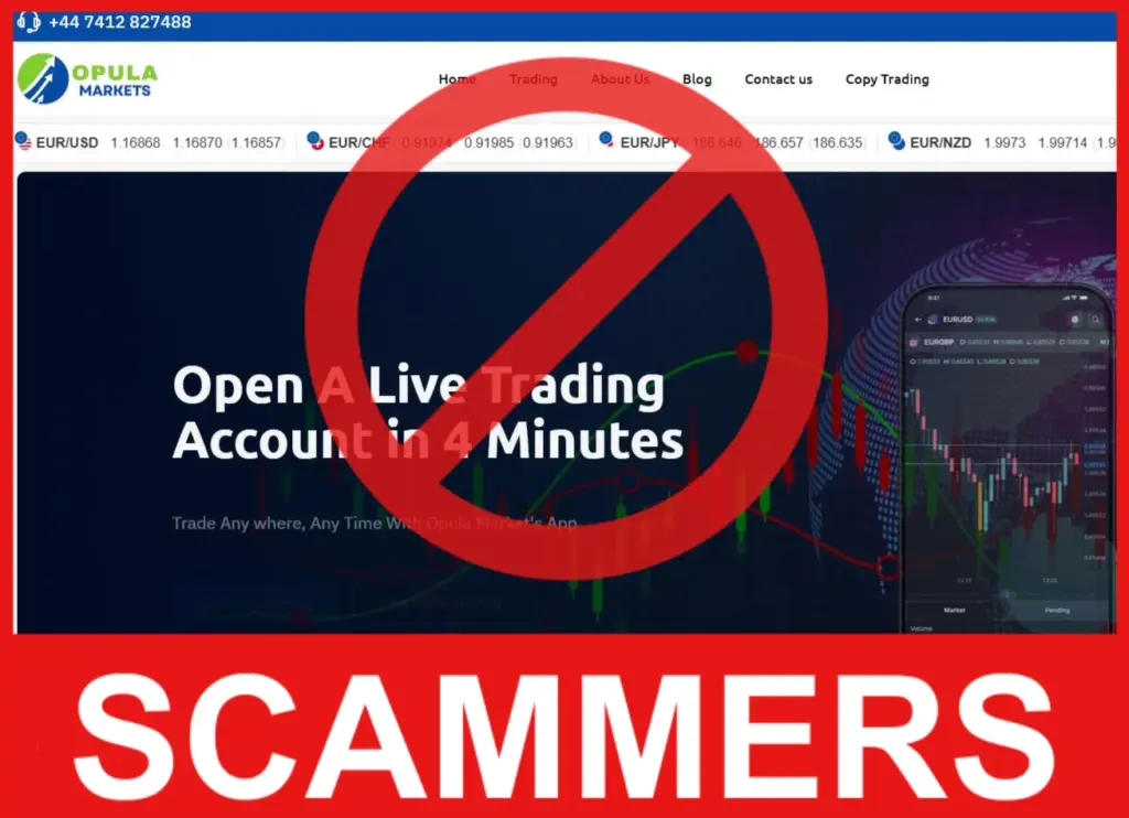 Opula Markets face screen