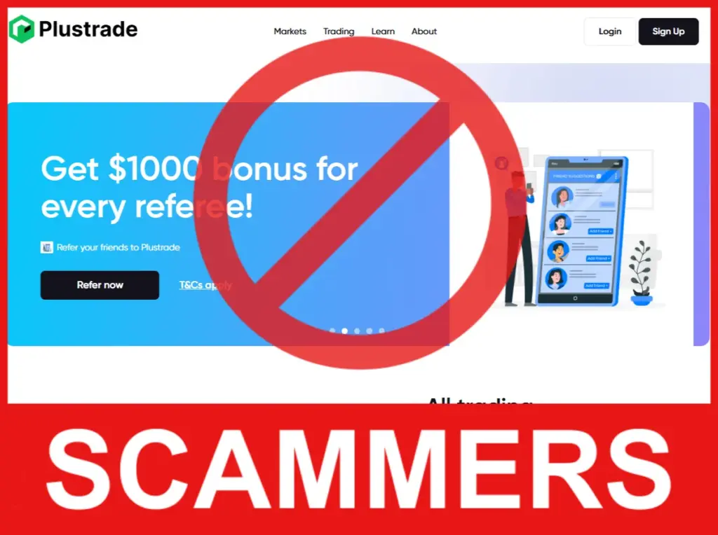 Plustrade face screen