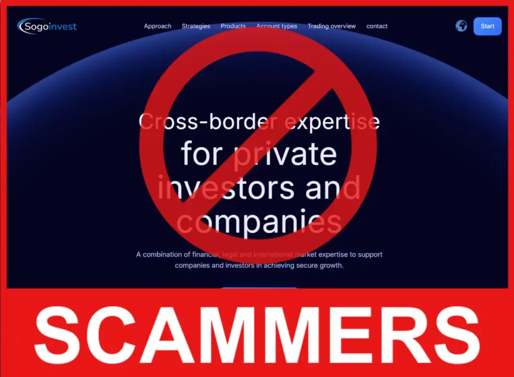 Sogo Invest face screen