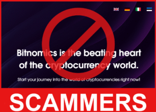 Bitnomics front side screen