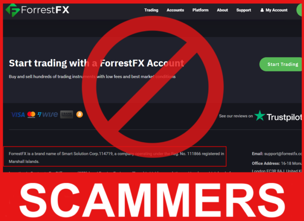 ForrestFX front side screen