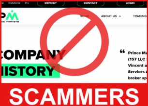 Prince Markets front side screen