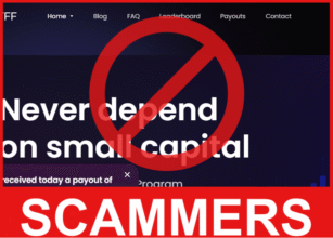 True Forex Funds front side screen