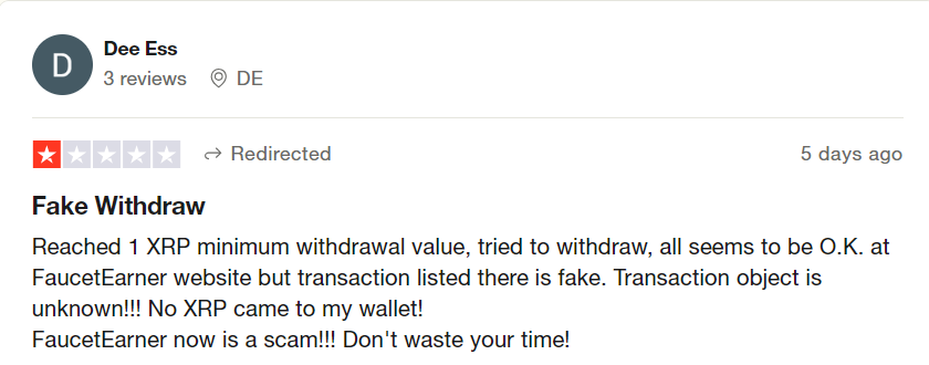 FaucetEarner 1 screen