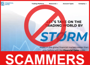 Financial Gates front side screen