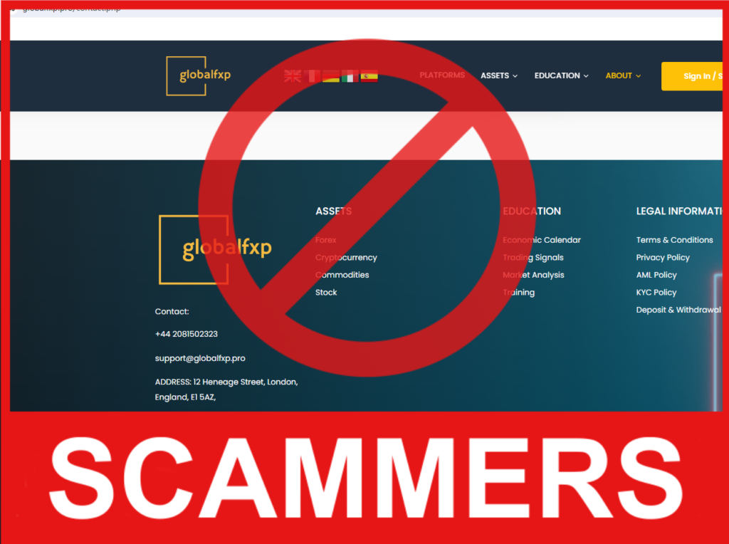 GlobalFxp front side