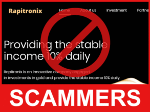 Rapitronix.Com front side