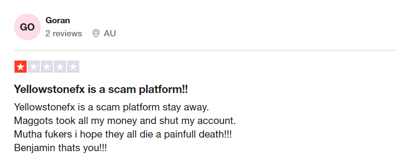 YellowStoneFx 1 screen