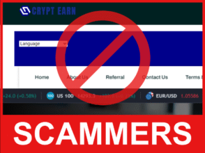 Crypt Earn front side