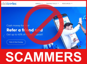 ClickTrades front side