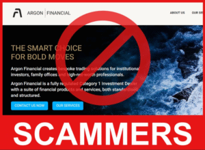 Argon Financial front side