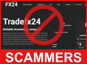 Tradefx24 front side