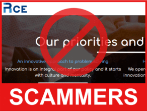 RCE Banque front side