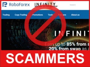 Roboforex front side