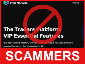 Vital Markets front side