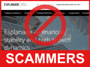 Esplanade Market Solutions front side