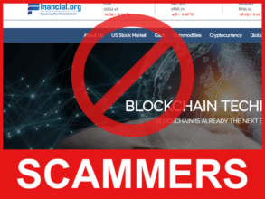 Financial.org front side