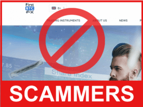 First BTC FX front side