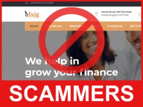 FXIG Trades front side