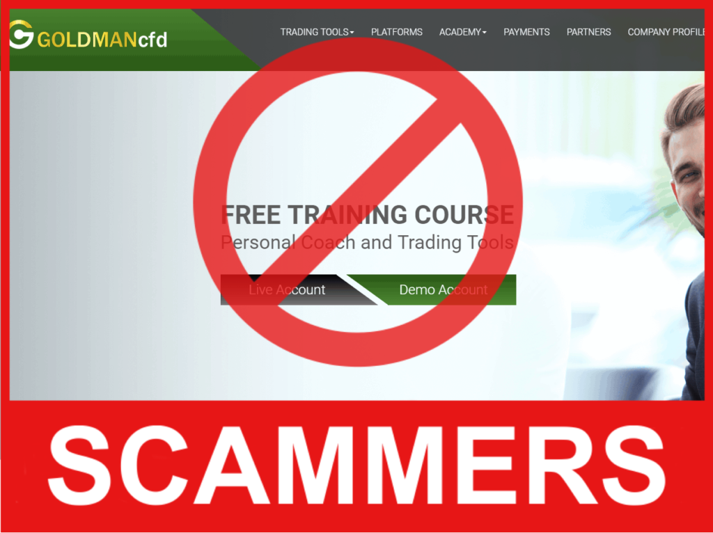 GoldmanCFD front side