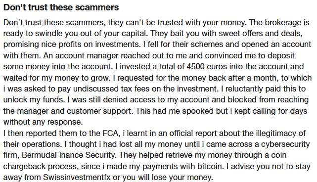 Swiss Investment Fx 1