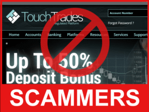 TouchTrades front side