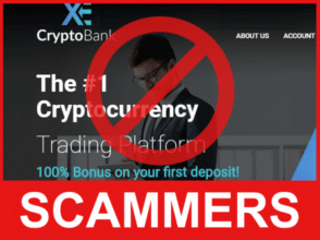 XECrypto Bank frotn side