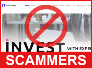 LuxQuotes front side